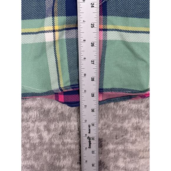 New Polo Ralph Lauren Shirt Small Mens Green Plaid Flannel Work Utility - Picture 6 of 8